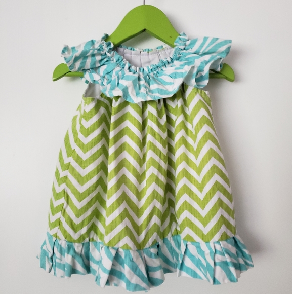 Mud Pie 9-12mths Elephant Dress - Picture 2 of 7